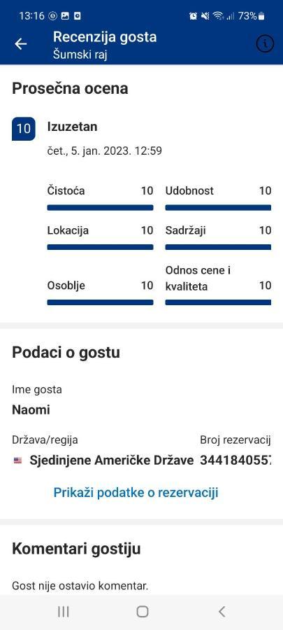 Sumski Raj Žabljak Zewnętrze zdjęcie